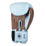 GUANTE HARVEY CELESTE-MARRON CUERO - Imagen 4