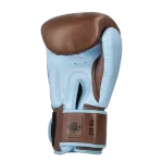 GUANTE HARVEY MARRON-CELESTE CUERO - Imagen 4