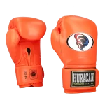 GUANTE CLASSIC NARANJA FLUO CUERO - Imagen 2