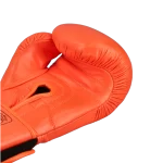 GUANTE CLASSIC NARANJA FLUO CUERO - Imagen 3