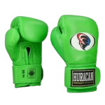 GUANTE CLASSIC VERDE FLUO CUERO - Imagen 2