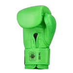GUANTE CLASSIC VERDE FLUO CUERO - Imagen 4