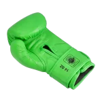 GUANTE CLASSIC VERDE FLUO CUERO - Imagen 5