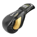 GUANTE BOX NEGRO-DORADO CUERO CORDONES - Imagen 7