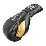 GUANTE BOX NEGRO-DORADO SINTETICO CORDONES - Imagen 7