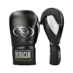 GUANTE BOX NEGRO-PLATEADO CUERO CORDONES - Imagen 2