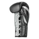 GUANTE BOX NEGRO-PLATEADO SINTETICO CORDONES - Imagen 4