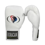 GUANTE BOX BLANCO CUERO CORDONES - Imagen 2