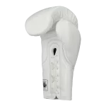 GUANTE BOX BLANCO CUERO CORDONES - Imagen 4
