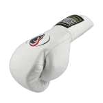 GUANTE BOX BLANCO CUERO CORDONES - Imagen 7