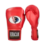 GUANTE BOX ROJO CUERO CORDONES - Imagen 2