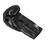 GUANTE BOX NEGRO CUERO CORDONES - Imagen 5
