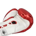 GUANTE METALLIC ROJO-BLANCO SINTETICO CORDONES - Imagen 3