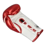 GUANTE METALLIC ROJO-BLANCO SINTETICO CORDONES - Imagen 5