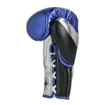 GUANTE METALLIC AZUL-PLATEADO SINTETICO CORDONES - Imagen 4