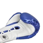 GUANTE METALLIC AZUL-BLANCO SINTETICO CORDONES - Imagen 3
