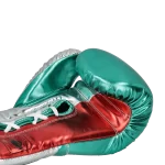 GUANTE METALLIC VERDE-ROJO SINTETICO CORDONES - Imagen 3