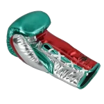 GUANTE METALLIC VERDE-ROJO SINTETICO CORDONES - Imagen 5