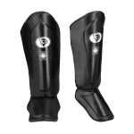 Tibial rigido negro cuero1