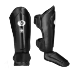 Tibial rigido negro cuero2