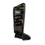 Tibial rigido negro cuero3