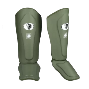 Tibial rigido verde mate cuero1