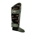 Tibial rigido verde mate cuero3