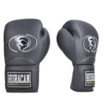 GUANTE FLOYD BOX NEGRO MATE CUERO CORDON